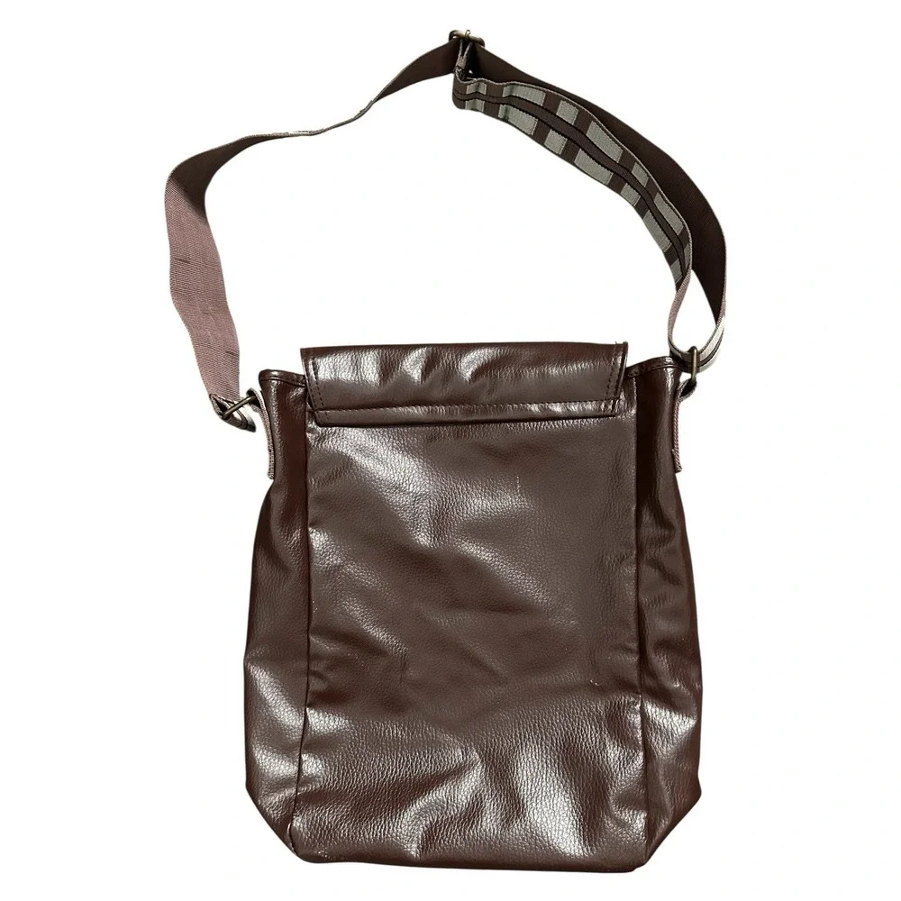 Disney‎ Star Wars Chewbacca Brown Leather Messenger Bag Satchel Purse